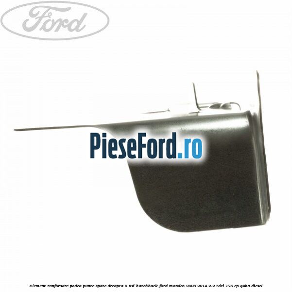 Element ranforsare podea punte spate dreapta 5 usi hatchback Ford Mondeo 2008-2014 2.2 TDCi 175 cp Q4BA diesel
