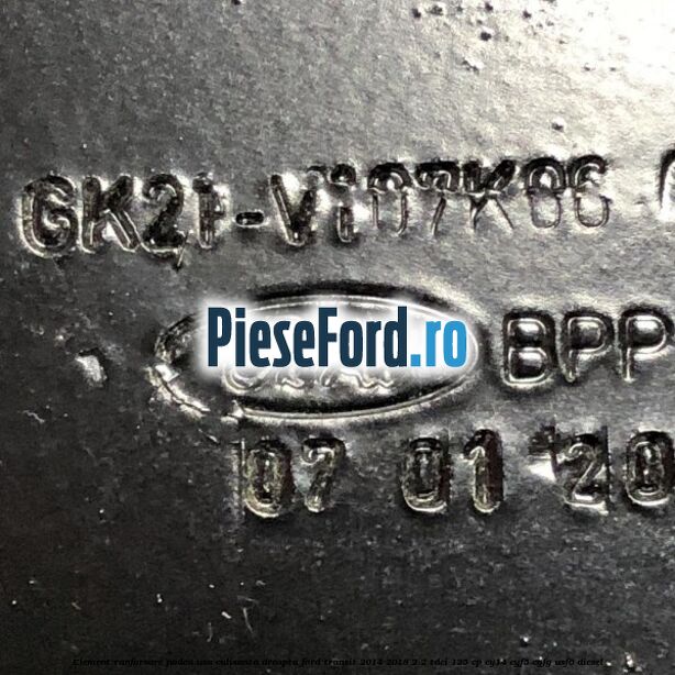 Element ranforsare podea usa culisanta dreapta Ford Transit 2014-2018 2.2 TDCi 125 cp CY14, CYF5, CYFG, USF6 diesel