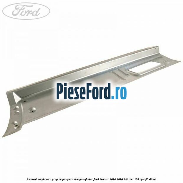 Element ranforsare prag aripa spate stanga inferior Ford Transit 2014-2018 2.2 TDCi 155 cp