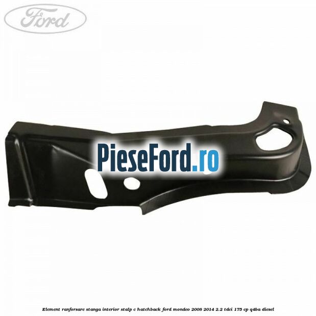 Element ranforsare stanga interior stalp C hatchback Ford Mondeo 2008-2014 2.2 TDCi 175 cp Q4BA diesel