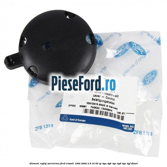 Element reglaj aeroterma Ford Transit 1994-2000 2.5 TD 85 cp Element reglaj aeroterma Ford Transit 1994-2000 2.5 TD 85 cp 4GA, 4GB, 4GC, 4GD, 4GE, 4GF diesel