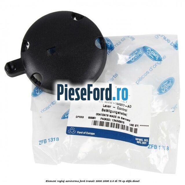 Element reglaj aeroterma Ford Transit 2000-2006 2.0 DI 75 cp D3FA diesel
