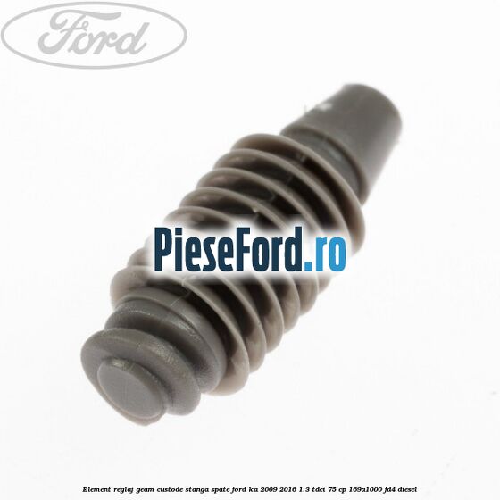 Element reglaj geam custode stanga spate Ford Ka 2009-2016 1.3 TDCi 75 cp 169A1000, FD4 diesel