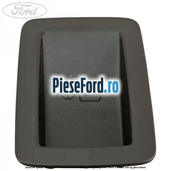Element spatar scaun spate randul 2 culoare ebony Ford Galaxy 2007-2014 1.8 TDCi 100 cp FFWA diesel