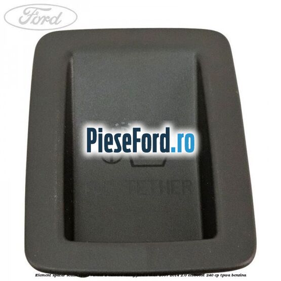 Element spatar scaun spate randul 2 culoare ebony Ford S-Max 2007-2014 2.0 EcoBoost 240 cp TPWA benzina