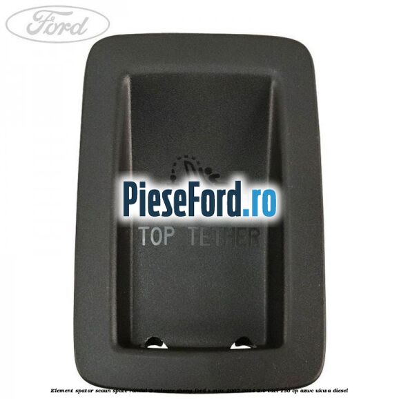 Element spatar scaun spate randul 2 culoare ebony Ford S-Max 2007-2014 2.0 TDCi 136 cp AZWC, UKWA diesel
