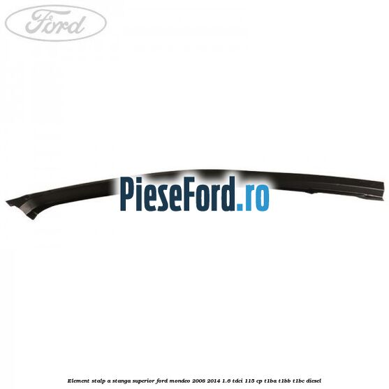 Element stalp A stanga superior Ford Mondeo 2008-2014 1.6 TDCi 115 cp T1BA, T1BB, T1BC diesel