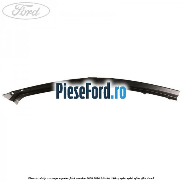 Element stalp A stanga superior Ford Mondeo 2008-2014 2.0 TDCi 140 cp QXBA, QXBB, UFBA, UFBB diesel