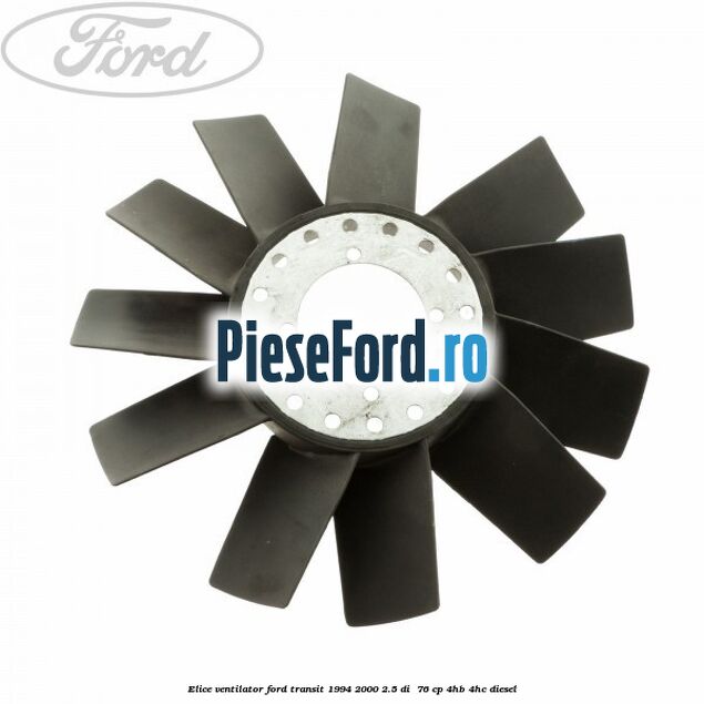 Elice ventilator Ford Transit 1994-2000 2.5 DI  76 cp 4HB, 4HC diesel