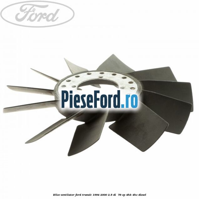 Elice ventilator Ford Transit 1994-2000 2.5 DI  76 cp 4HB, 4HC diesel
