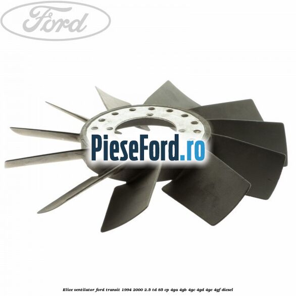 Elice ventilator Ford Transit 1994-2000 2.5 TD 85 cp 4GA, 4GB, 4GC, 4GD, 4GE, 4GF diesel