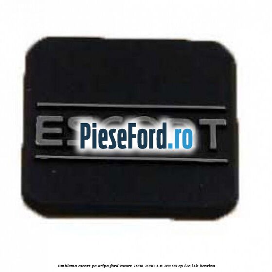 Emblema Escort pe aripa Ford Escort 1995-1998 1.6 16V 90 cp L1E, L1K benzina