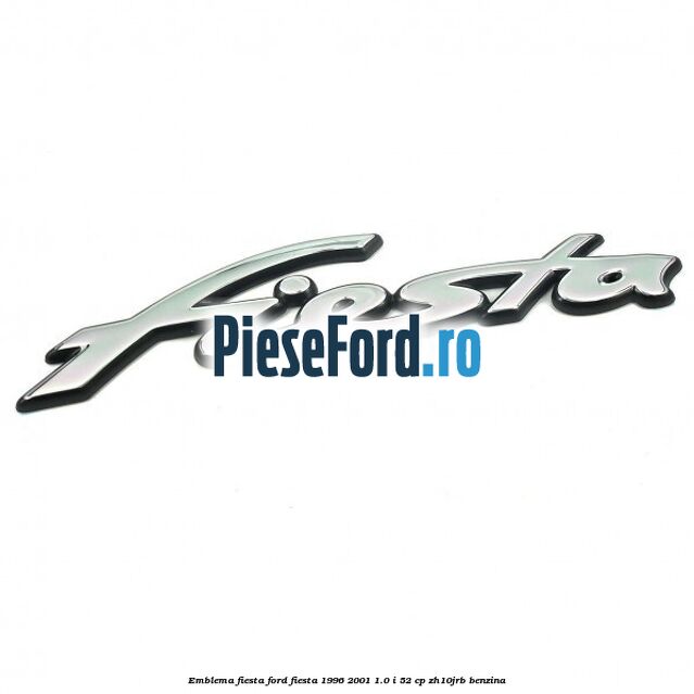 Emblema Fiesta Ford Fiesta 1996-2001 1.0 i 52 cp ZH10JRB benzina