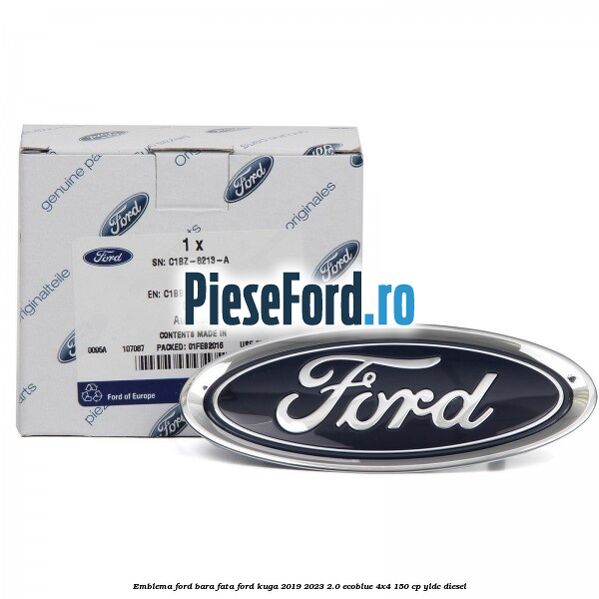 Emblema Ford, bara fata Ford Kuga 2019-2023 2.0 EcoBlue 4x4 150 cp YLDC diesel