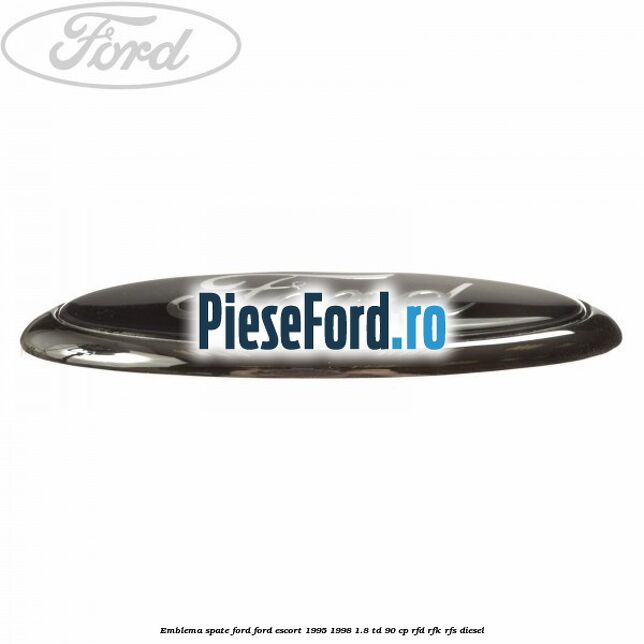 Emblema spate Ford Ford Escort 1995-1998 1.8 TD 90 cp RFD, RFK, RFS diesel