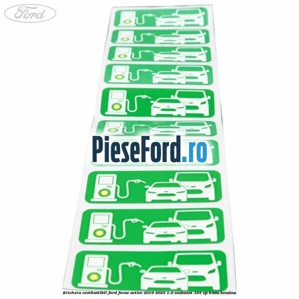 Eticheta Combustibil Ford Focus Active 2019-2023 1.0 EcoBoost 101 cp B3DA benzina