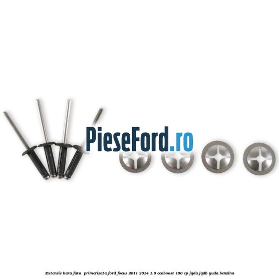 Extensie bara fata , primerizata Ford Focus 2011-2014 1.6 EcoBoost 150 cp JQDA, JQDB, YUDA benzina