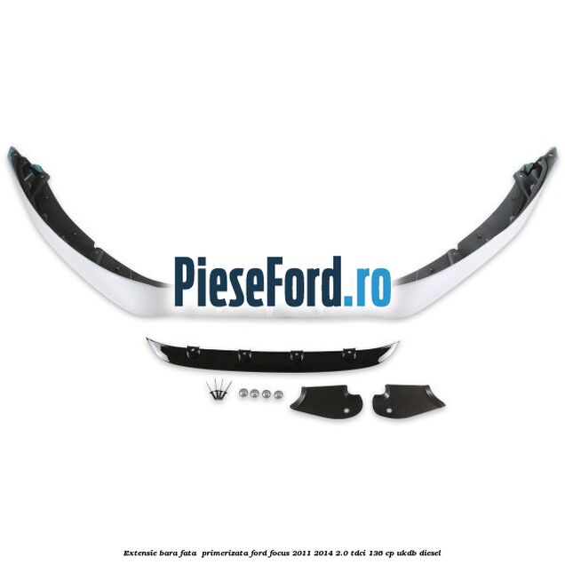 Extensie bara fata , primerizata Ford Focus 2011-2014 2.0 TDCi 136 cp UKDB diesel