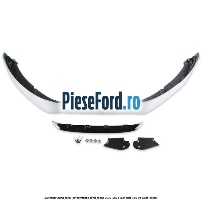 Extensie bara fata , primerizata Ford Focus 2011-2014 2.0 TDCi 163 cp Extensie bara fata , primerizata Ford Focus 2011-2014 2.0 TDCi 163 cp TXDB diesel