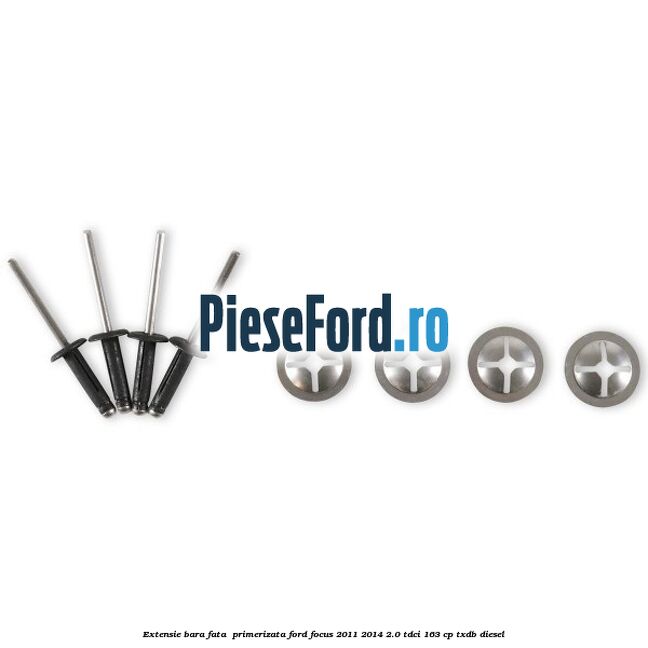 Extensie bara fata , primerizata Ford Focus 2011-2014 2.0 TDCi 163 cp Extensie bara fata , primerizata Ford Focus 2011-2014 2.0 TDCi 163 cp TXDB diesel