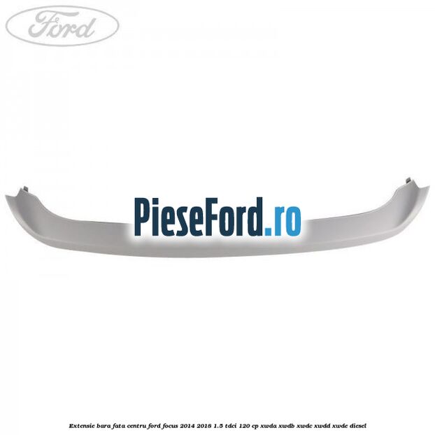 Extensie bara fata centru Ford Focus 2014-2018 1.5 TDCi 120 cp Extensie bara fata centru Ford Focus 2014-2018 1.5 TDCi 120 cp XWDA, XWDB, XWDC, XWDD, XWDE diesel