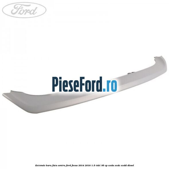 Extensie bara fata centru Ford Focus 2014-2018 1.5 TDCi 95 cp XXDA, XXDC, XXDD diesel