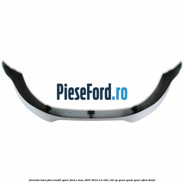 Extensie bara fata, model Sport Ford S-Max 2007-2014 2.0 TDCi 140 cp QXWA, QXWB, QXWC, UFWA diesel