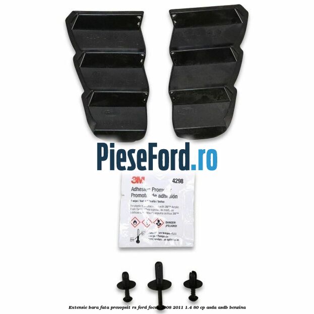 Extensie bara fata, prevopsit RS Ford Focus 2008-2011 1.4 80 cp ASDA, ASDB benzina