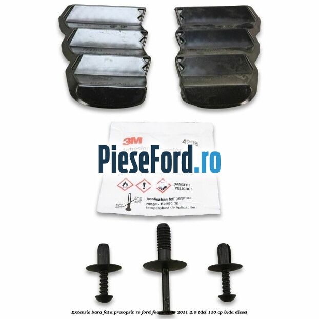 Extensie bara fata, prevopsit RS Ford Focus 2008-2011 2.0 TDCi 110 cp IXDA diesel
