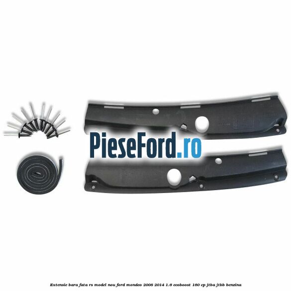 Extensie bara fata RS model nou Ford Mondeo 2008-2014 1.6 EcoBoost 160 cp JTBA, JTBB benzina