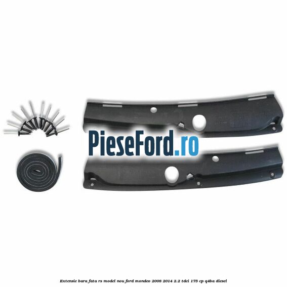 Extensie bara fata RS model nou Ford Mondeo 2008-2014 2.2 TDCi 175 cp Q4BA diesel