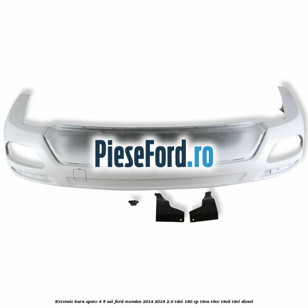 Extensie bara spate 4/5 usi Ford Mondeo 2014-2018 2.0 TDCi 180 cp T8CA, T8CC, T8CD, T8CL diesel