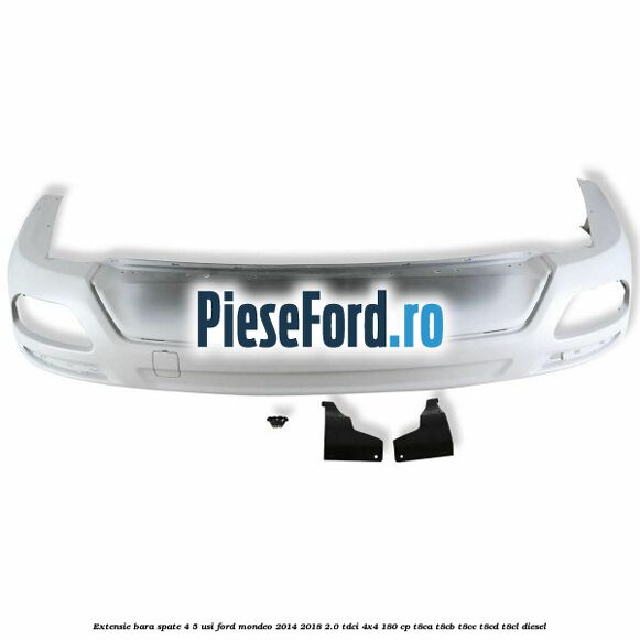 Extensie bara spate 4/5 usi Ford Mondeo 2014-2018 2.0 TDCi 4x4 180 cp T8CA, T8CB, T8CC, T8CD, T8CL diesel