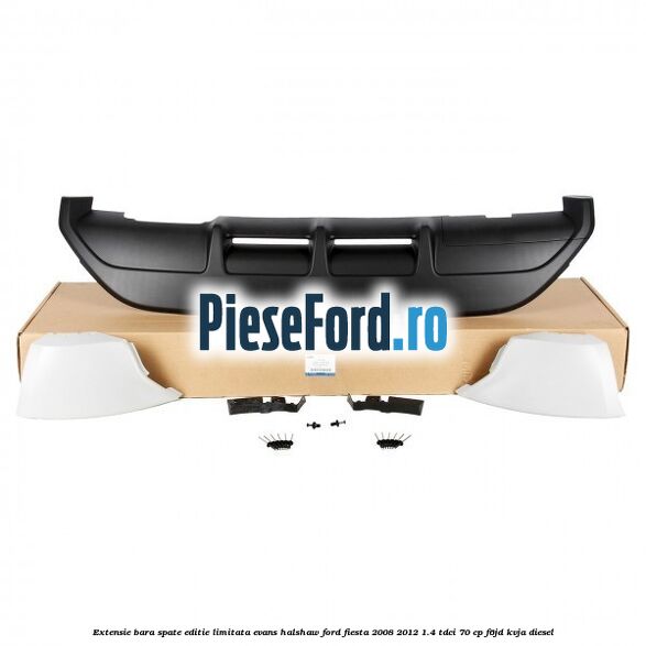 Extensie bara spate, editie limitata Evans Halshaw Ford Fiesta 2008-2012 1.4 TDCi 70 cp F6JD, KVJA diesel