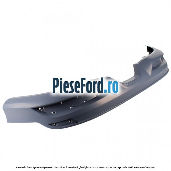Extensie bara spate esapament central ST hatchback Ford Focus 2011-2014 2.0 ST 250 cp Extensie bara spate esapament central ST hatchback Ford Focus 2011-2014 2.0 ST 250 cp R9DA, R9DB, R9DC, R9DD benzina