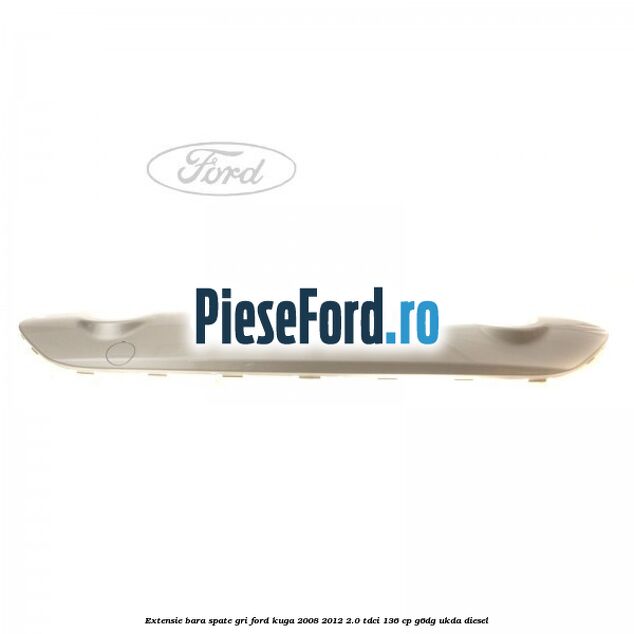 Extensie bara spate gri Ford Kuga 2008-2012 2.0 TDCi 136 cp G6DG, UKDA diesel