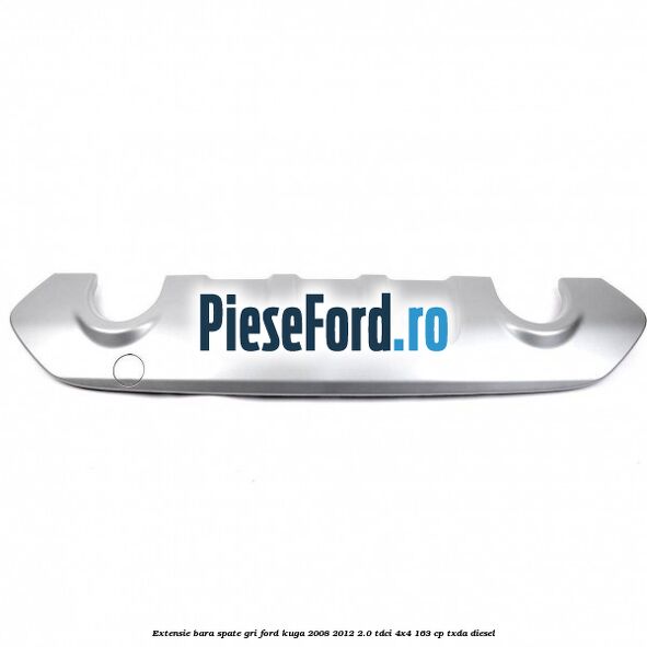 Extensie bara spate gri Ford Kuga 2008-2012 2.0 TDCI 4x4 163 cp TXDA diesel