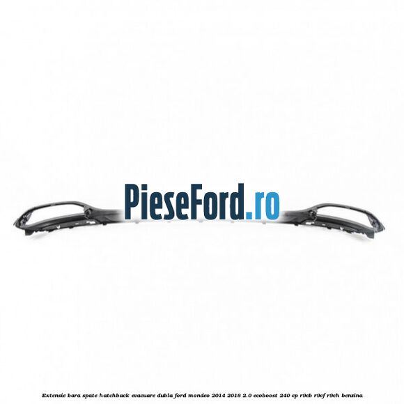 Extensie bara spate hatchback evacuare dubla Ford Mondeo 2014-2018 2.0 EcoBoost 240 cp R9CB, R9CF, R9CH benzina