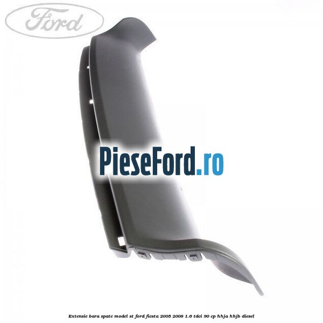 Extensie bara spate model ST Ford Fiesta 2005-2008 1.6 TDCi 90 cp HHJA, HHJB diesel