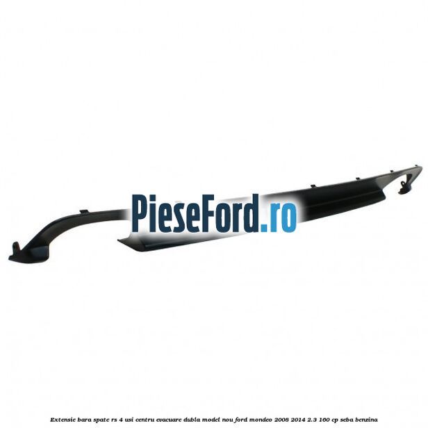 Extensie bara spate RS 4 usi centru evacuare dubla model nou Ford Mondeo 2008-2014 2.3 160 cp SEBA benzina