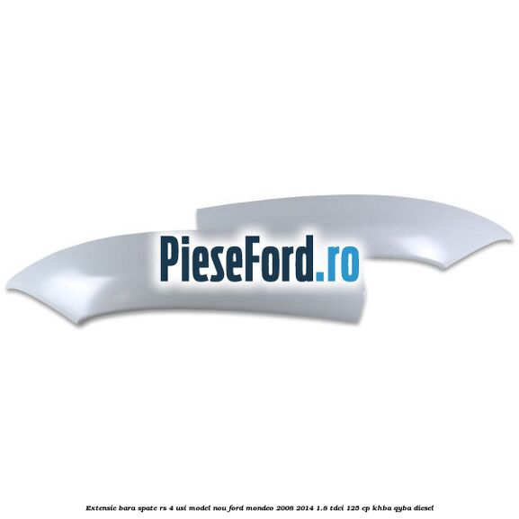 Extensie bara spate RS 4 usi model nou Ford Mondeo 2008-2014 1.8 TDCi 125 cp KHBA, QYBA diesel