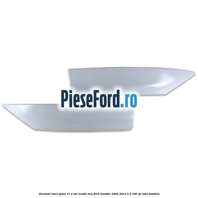 Extensie bara spate RS 4 usi model nou Ford Mondeo 2008-2014 2.3 160 cp Extensie bara spate RS 4 usi model nou Ford Mondeo 2008-2014 2.3 160 cp SEBA benzina