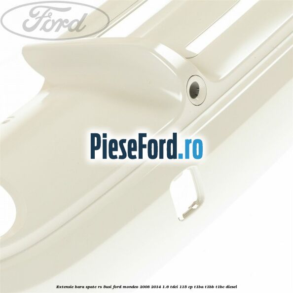 Extensie bara spate RS (5Usi) Ford Mondeo 2008-2014 1.6 TDCi 115 cp T1BA, T1BB, T1BC diesel