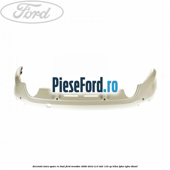 Extensie bara spate RS (5Usi) Ford Mondeo 2008-2014 2.0 TDCi 115 cp KLBA, LPBA, TYBA diesel