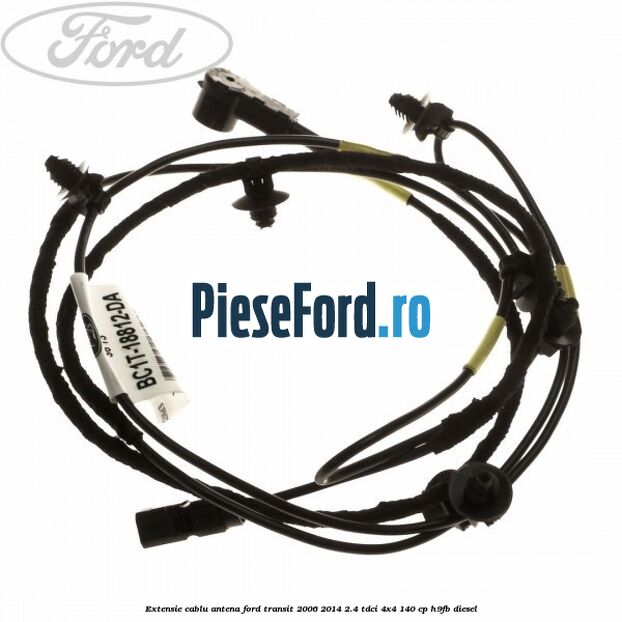 Extensie cablu antena Ford Transit 2006-2014 2.4 TDCi 4x4 140 cp H9FB diesel