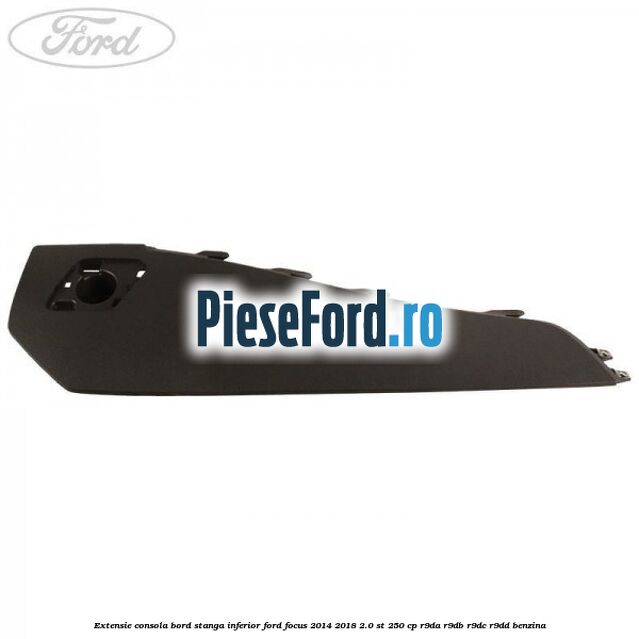 Extensie consola bord stanga inferior Ford Focus 2014-2018 2.0 ST 250 cp R9DA, R9DB, R9DC, R9DD benzina