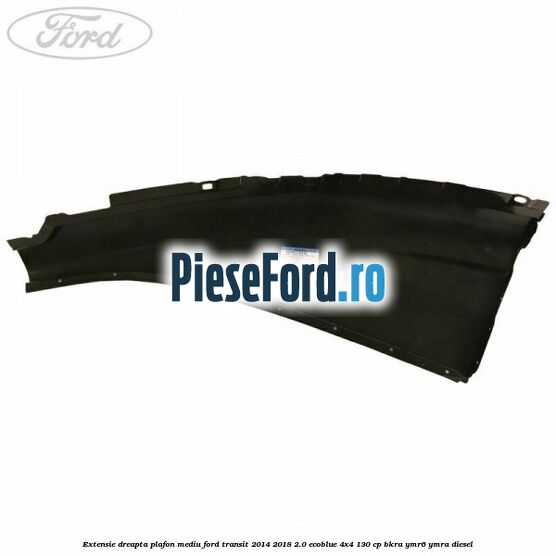Extensie dreapta plafon mediu Ford Transit 2014-2018 2.0 EcoBlue 4x4 130 cp BKRA, YMR6, YMRA diesel
