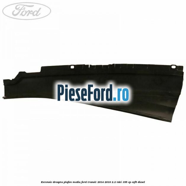 Extensie dreapta plafon mediu Ford Transit 2014-2018 2.2 TDCi 155 cp CVF5 diesel