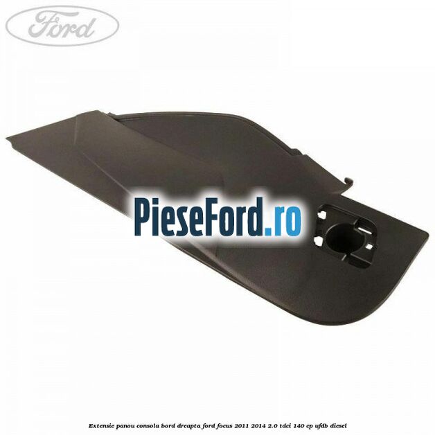 Extensie panou consola bord dreapta Ford Focus 2011-2014 2.0 TDCi 140 cp UFDB diesel