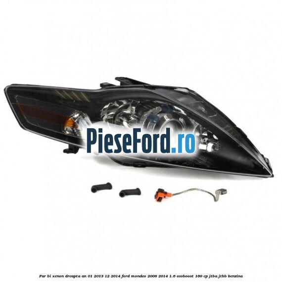 Far bi-xenon dreapta an 01/2013-12/2014 Ford Mondeo 2008-2014 1.6 EcoBoost 160 cp JTBA, JTBB benzina
